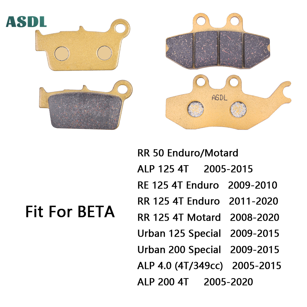 Carbon Ceramic Motorcycle Brake Rotor - บันไดจักรยานหน้าหลังรถจักรยานยนต์สำหรับ Beta RR 50 ENDURO Racing