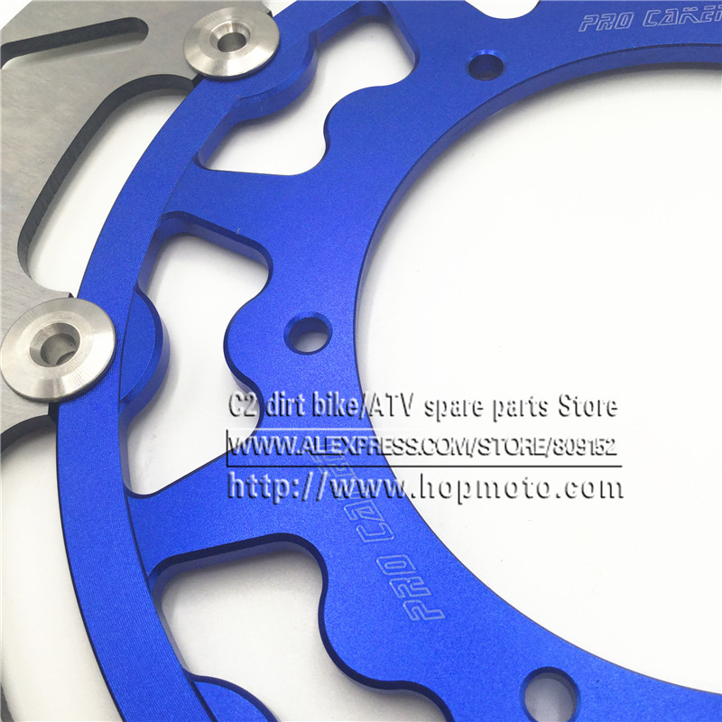 320MM OVERSIZE ด้านหน้าดิสก์เบ - Floating Brake Disc 320Mm Supermoto บทวิจารณ์และราคา